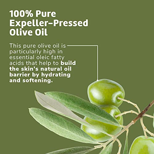De La Cruz Pure Olive Oil - Natural Expeller Pressed Olive Oil for Hair and Skin - Lightweight Body Oil for Dry Skin 2 Fl Oz (1 Bottle)